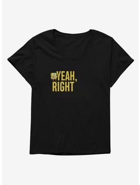 SpongeBob SquarePants Yeah, Right Womens T-Shirt Plus Size, , hi-res