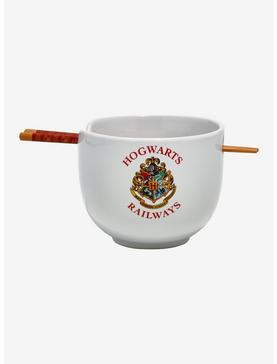 Harry Potter Hogwarts Railways Ramen Bowl With Chopsticks, , hi-res