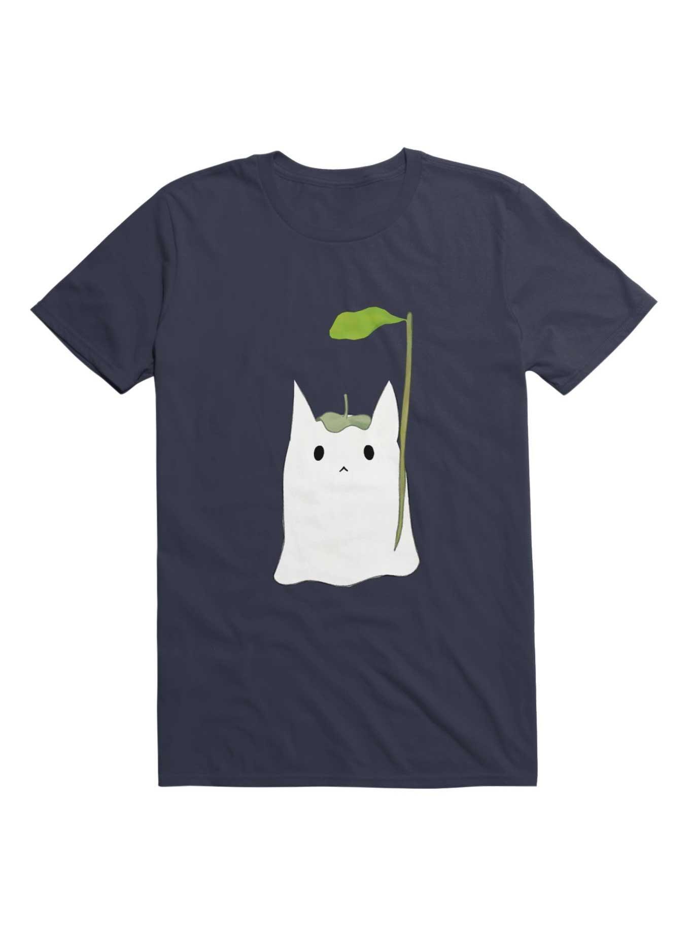 Kawaii Boo Leaf T-Shirt, , hi-res