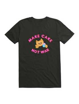 Kawaii Cake Not War T-Shirt, , hi-res