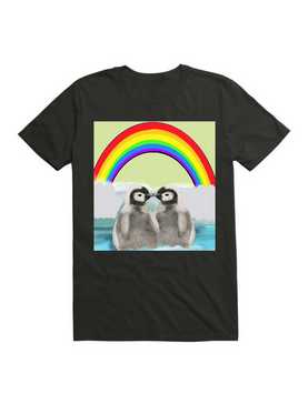 Kawaii Penguin Love T-Shirt, , hi-res