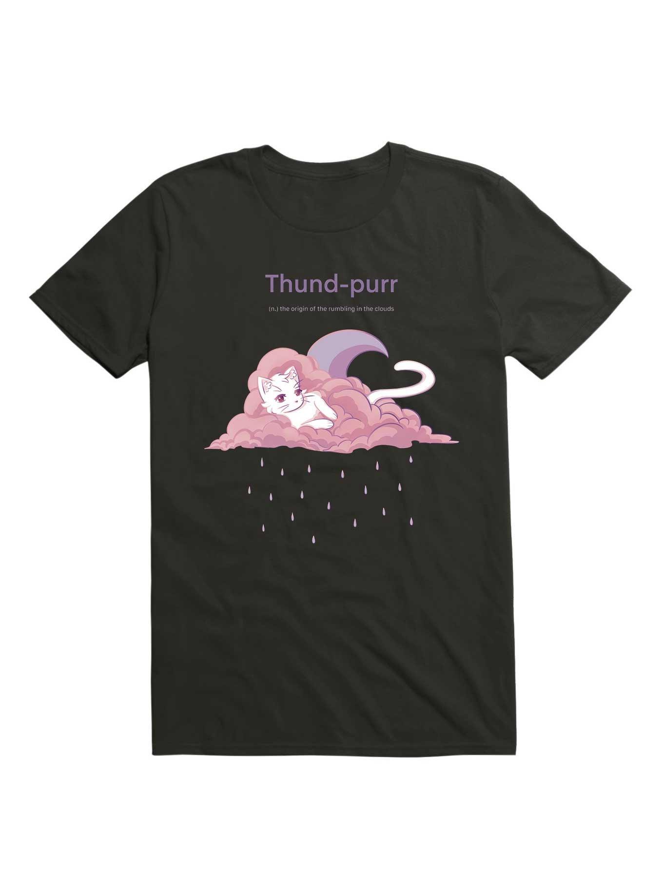 Kawaii Thund-purr T-Shirt, , hi-res