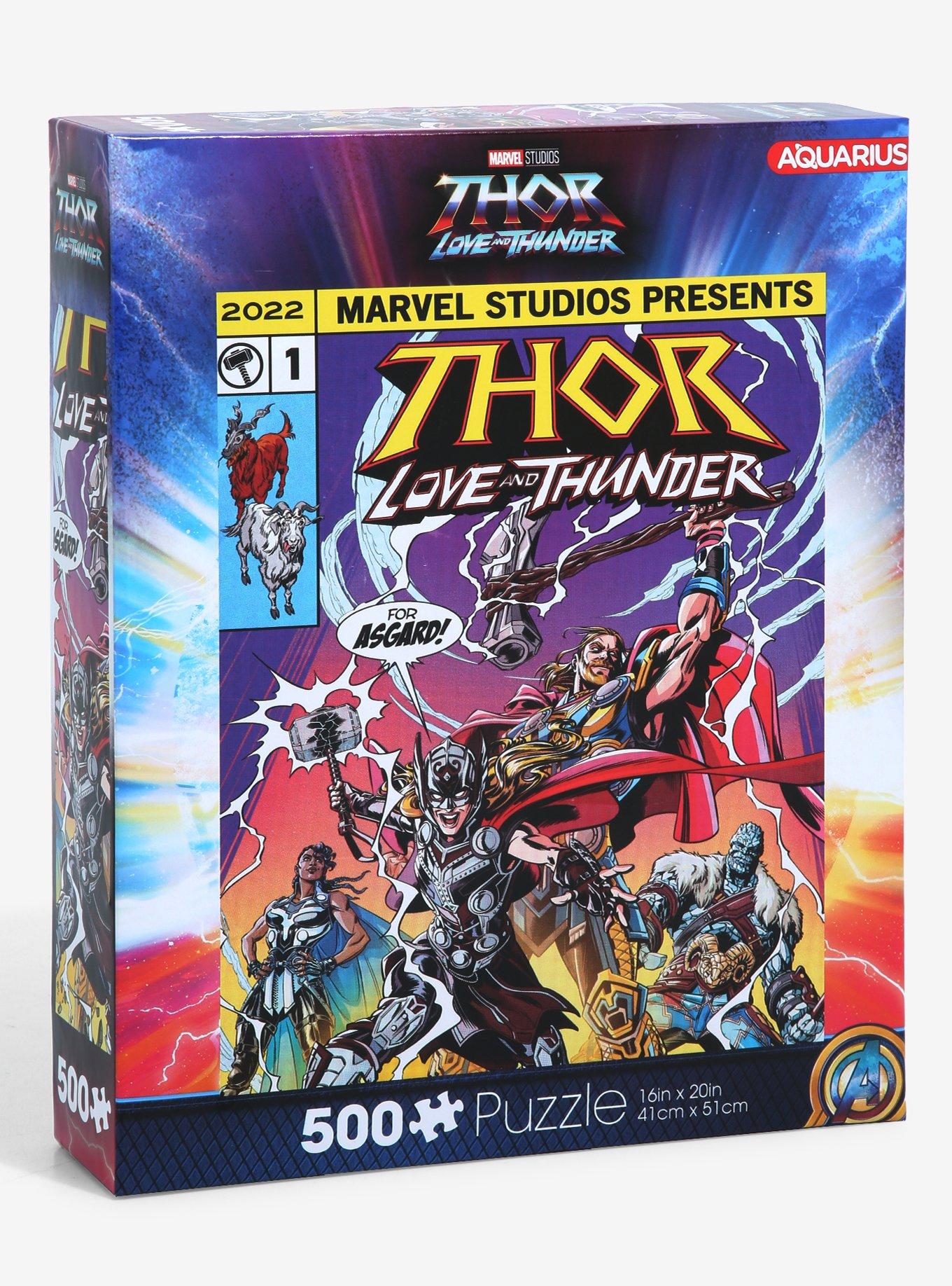 Marvel Thor: Love and Thunder Comic Book-Style 500-Piece Puzzle, , hi-res