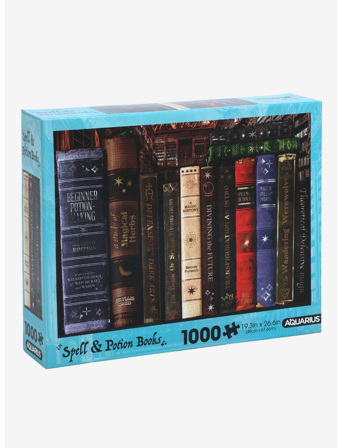 Plus Size Harry Potter Hogwarts Library 1000-Piece Puzzle, , hi-res