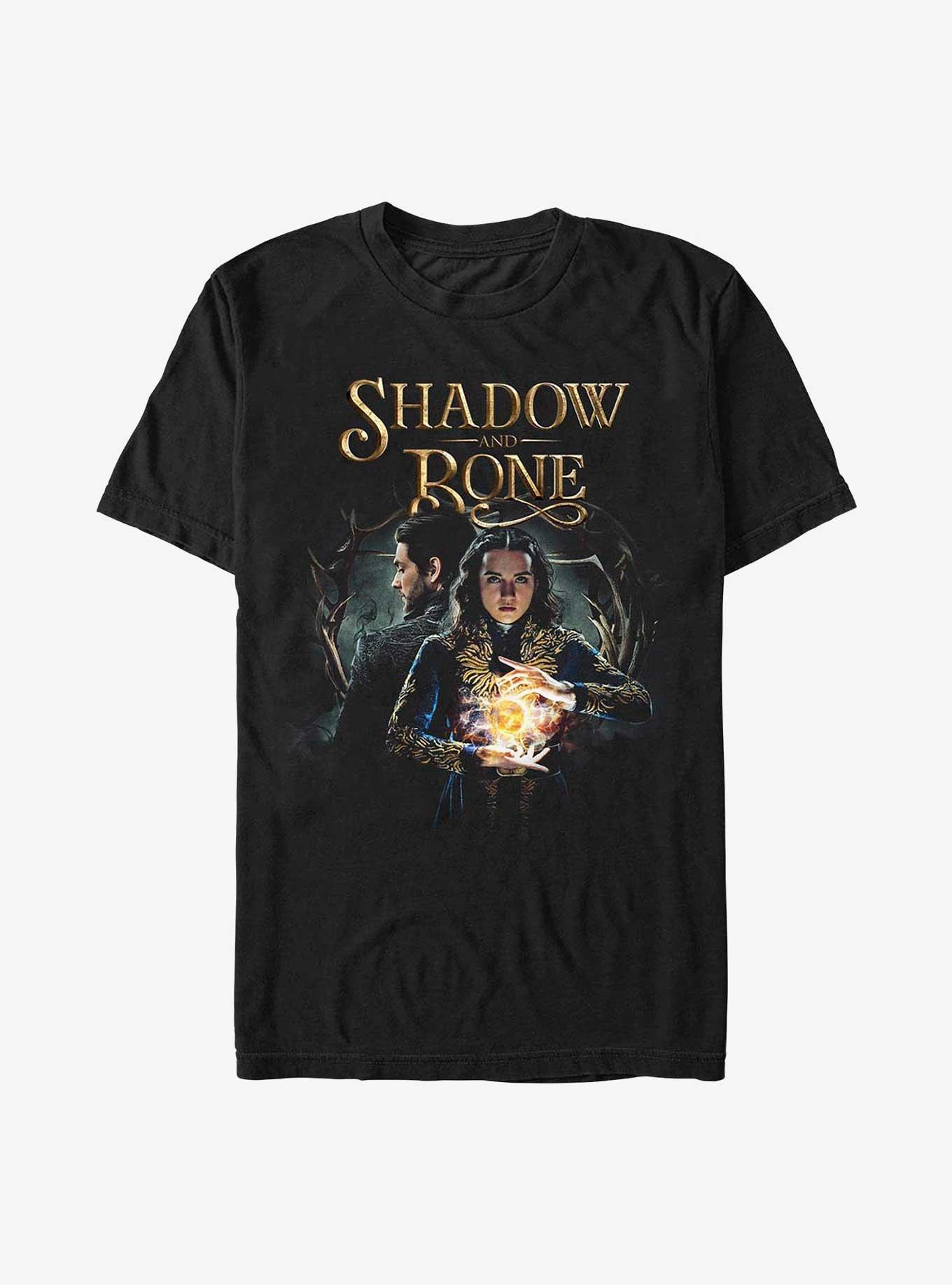 Shadow and Bone Light and Shadow T-Shirt, BLACK, hi-res