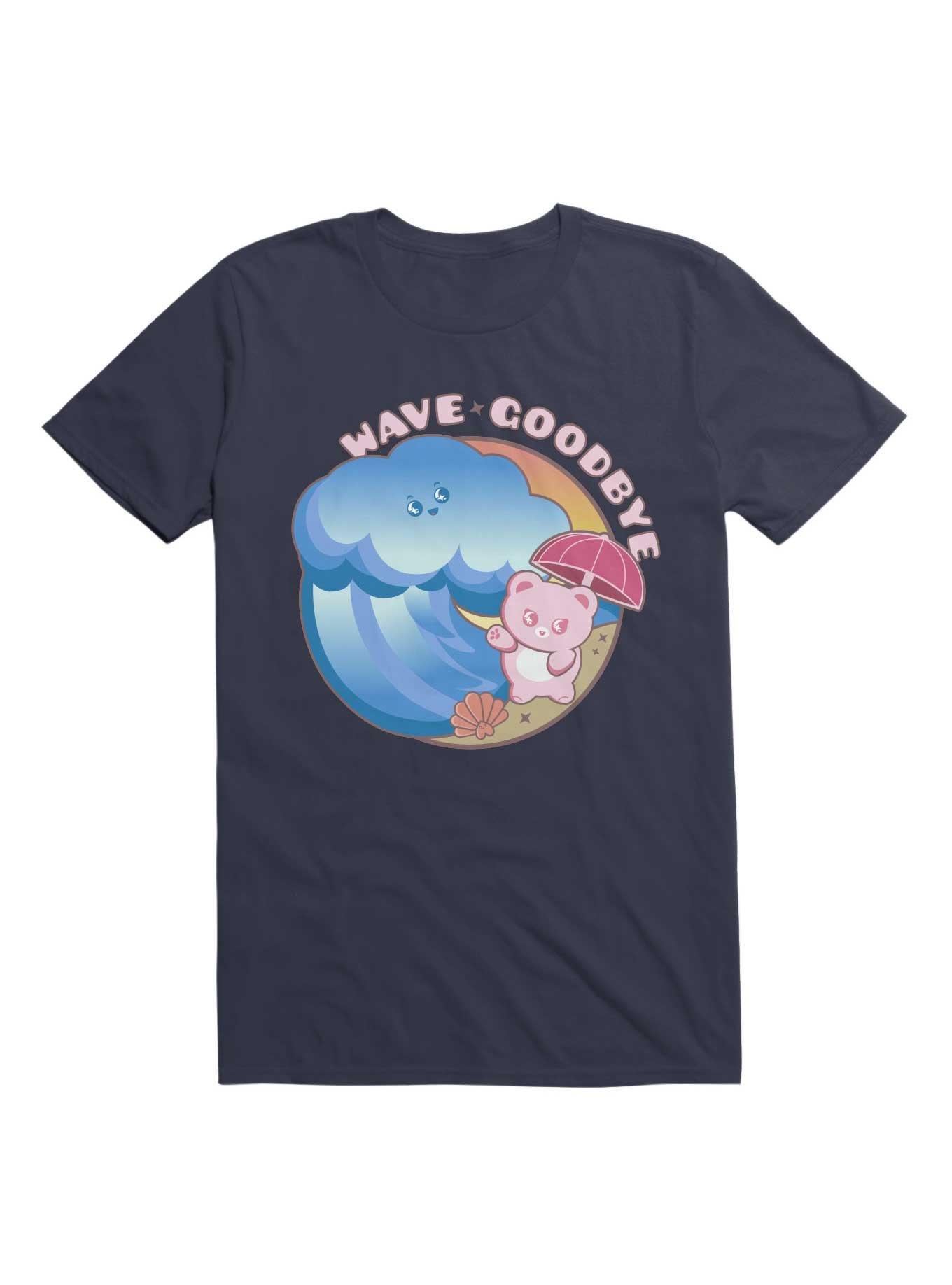 Kawaii Wave Goodbye T-Shirt, , hi-res