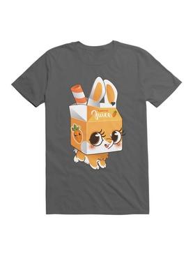 Kawaii Carrot Juice Bunny T-Shirt, , hi-res