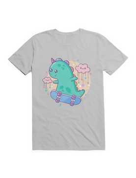 Kawaii Dinocorn Skater T-Shirt, , hi-res