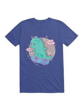 Kawaii Dinocorn Skater T-Shirt, , hi-res
