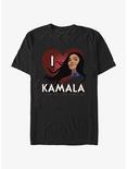 Marvel Ms. Marvel I Heart Kamala T-Shirt, BLACK, hi-res