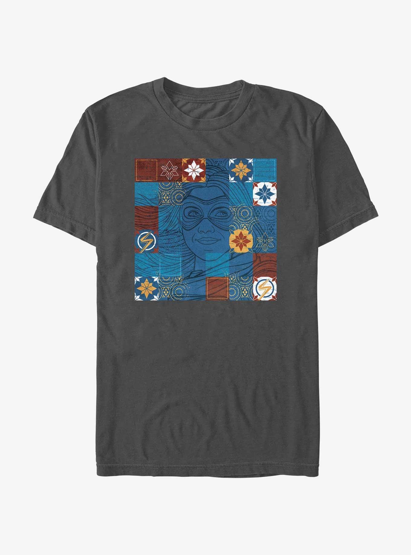 Marvel Ms. Marvel Portrait Panels T-Shirt, , hi-res