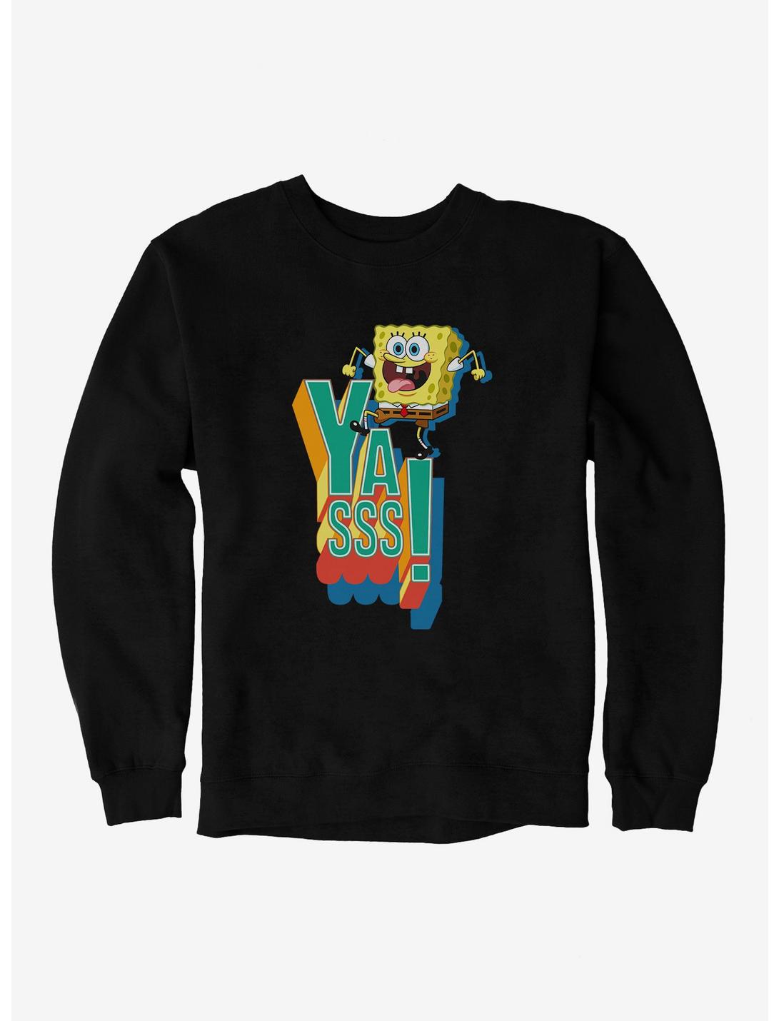 SpongeBob SquarePants Yasss Sweatshirt, , hi-res