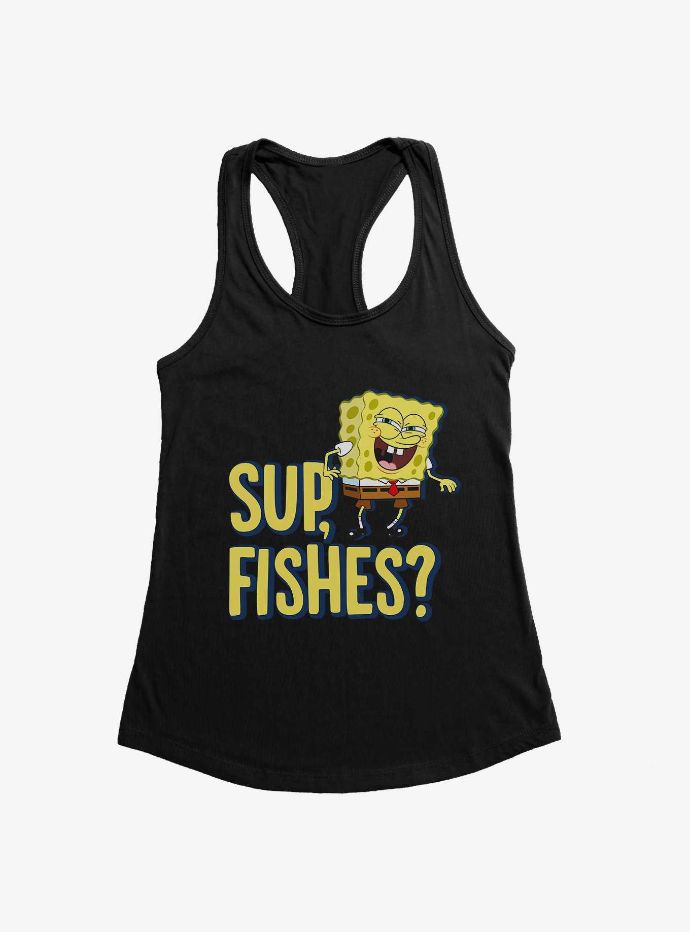 SpongeBob SquarePants Sup, Fishes Womens Tank Top, , hi-res