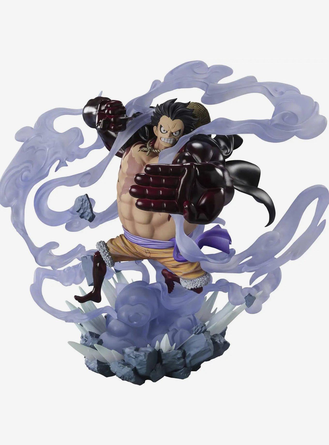 Estátua Monkey D. Luffy Gear 4 FexQ One Piece Rongzon Figure - Laventy