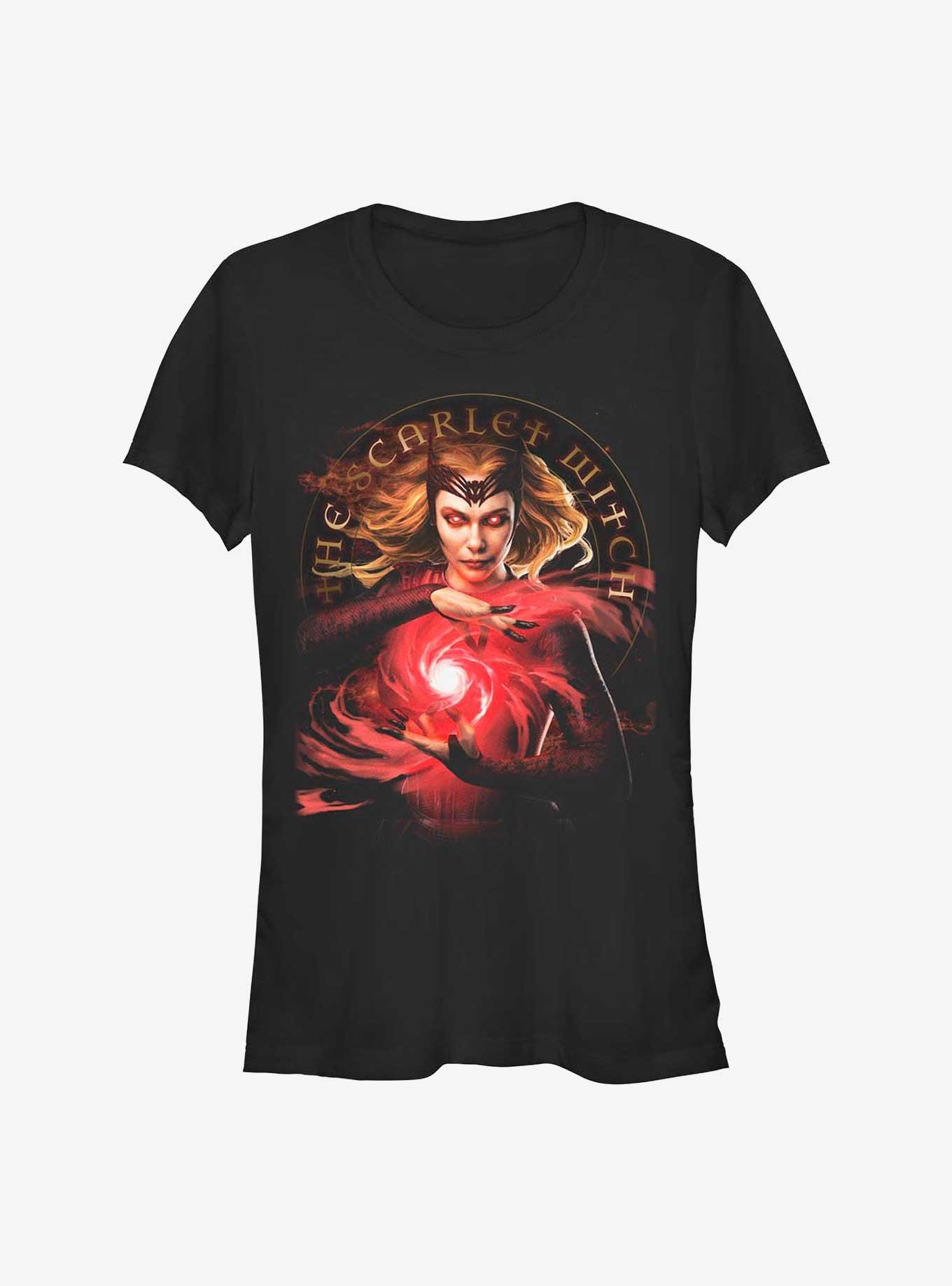 Marvel Doctor Strange in the Multiverse of Madness The Scarlet Witch Girls T-Shirt, , hi-res