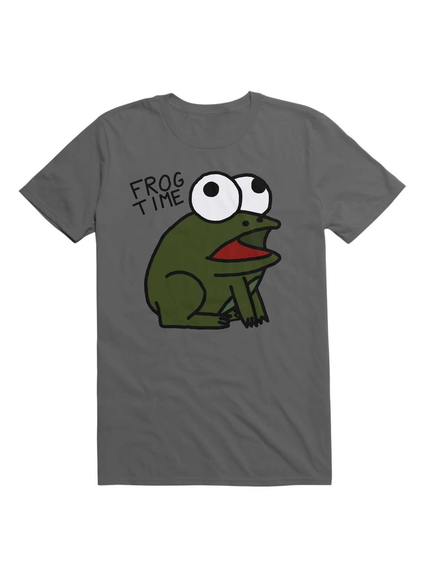 Kawaii Frog Time T-Shirt, , hi-res