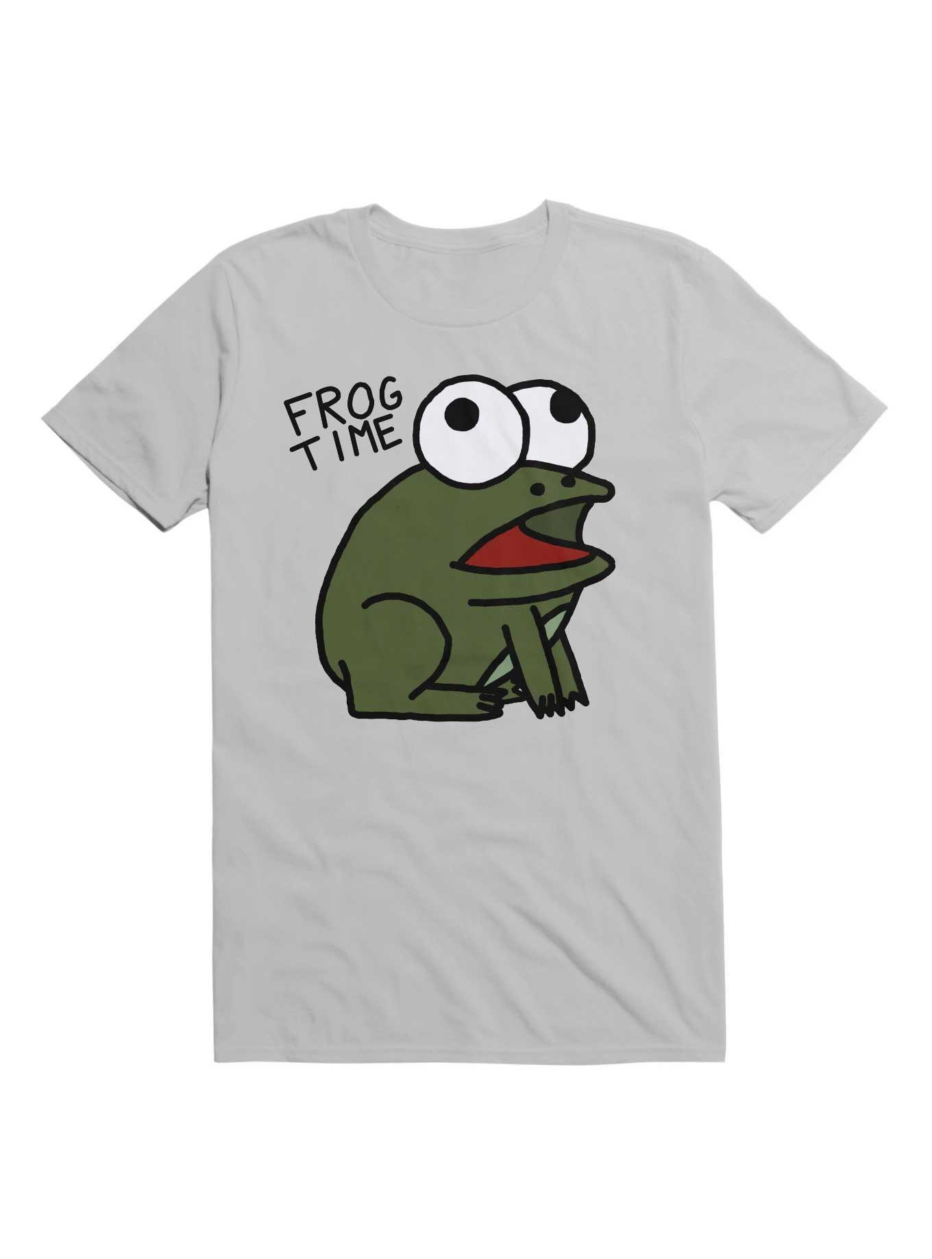 Kawaii Frog Time T-Shirt, , hi-res