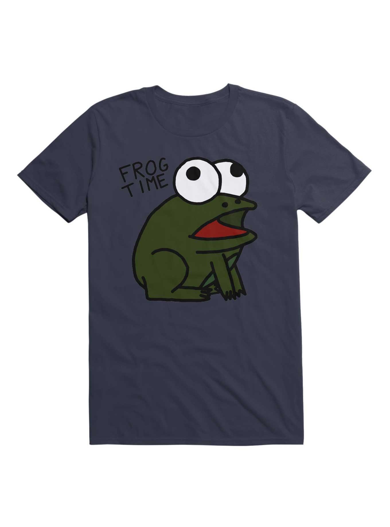 Kawaii Frog Time T-Shirt, , hi-res