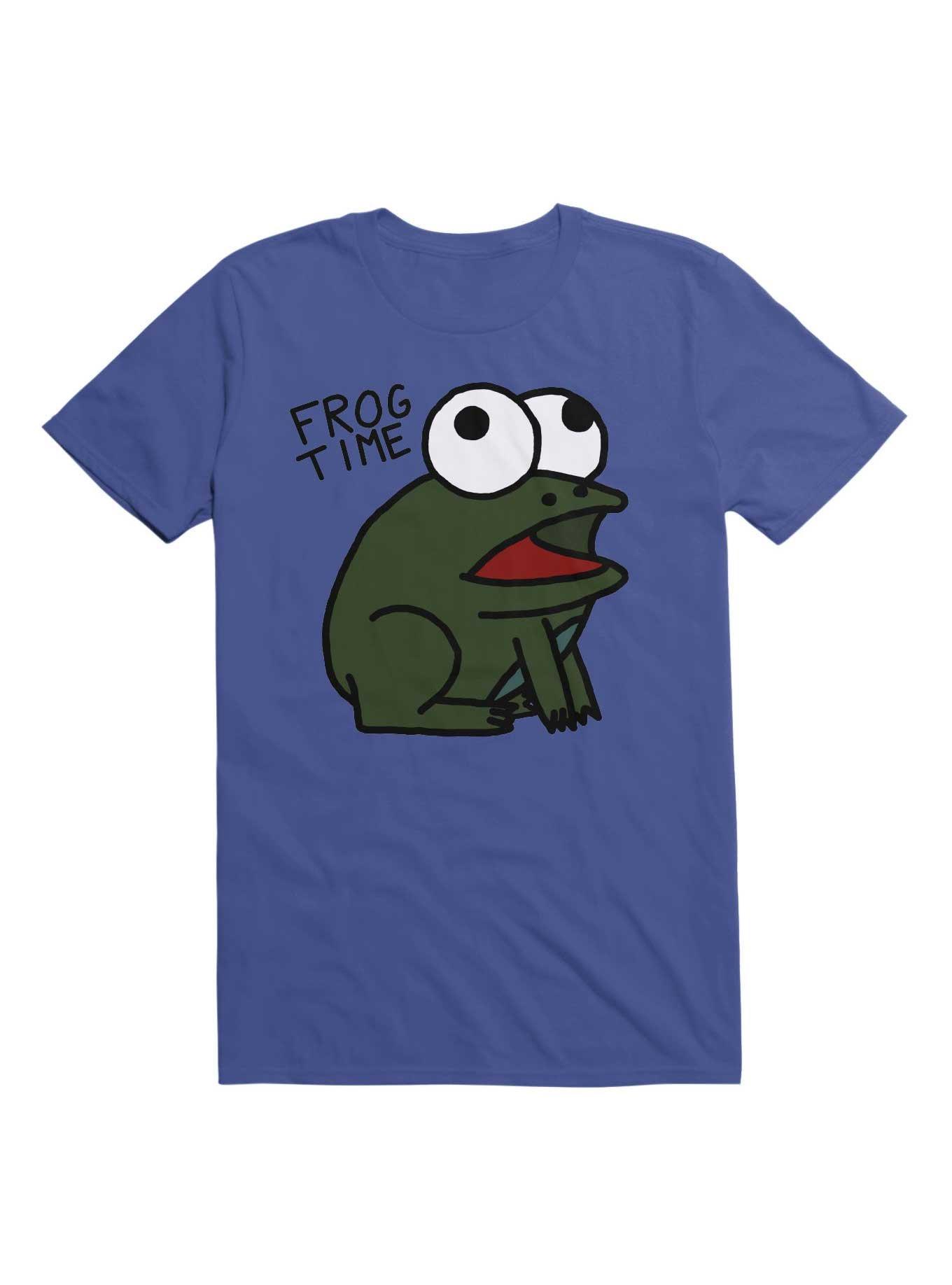Kawaii Frog Time T-Shirt, , hi-res