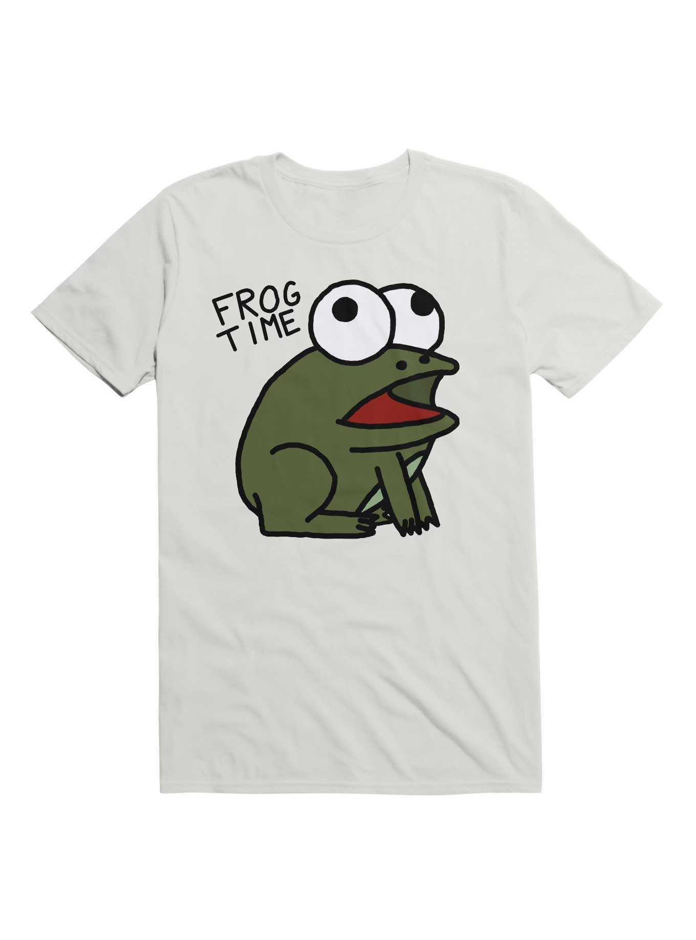 Kawaii Frog Time T-Shirt, , hi-res