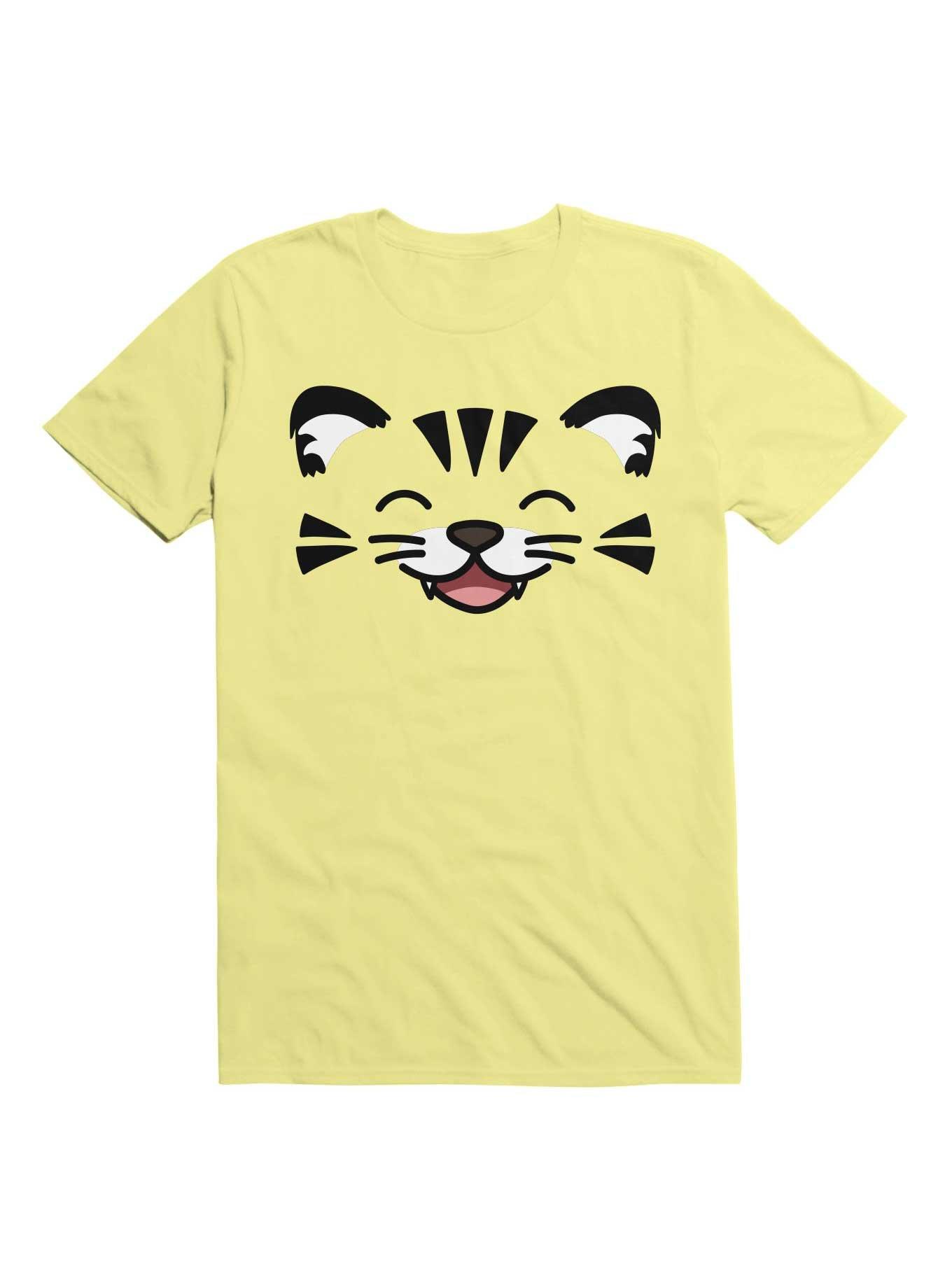 THRDLESS Kawaii Happy Tiger T-Shirt