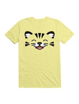 Kawaii Happy Tiger T-Shirt, , hi-res