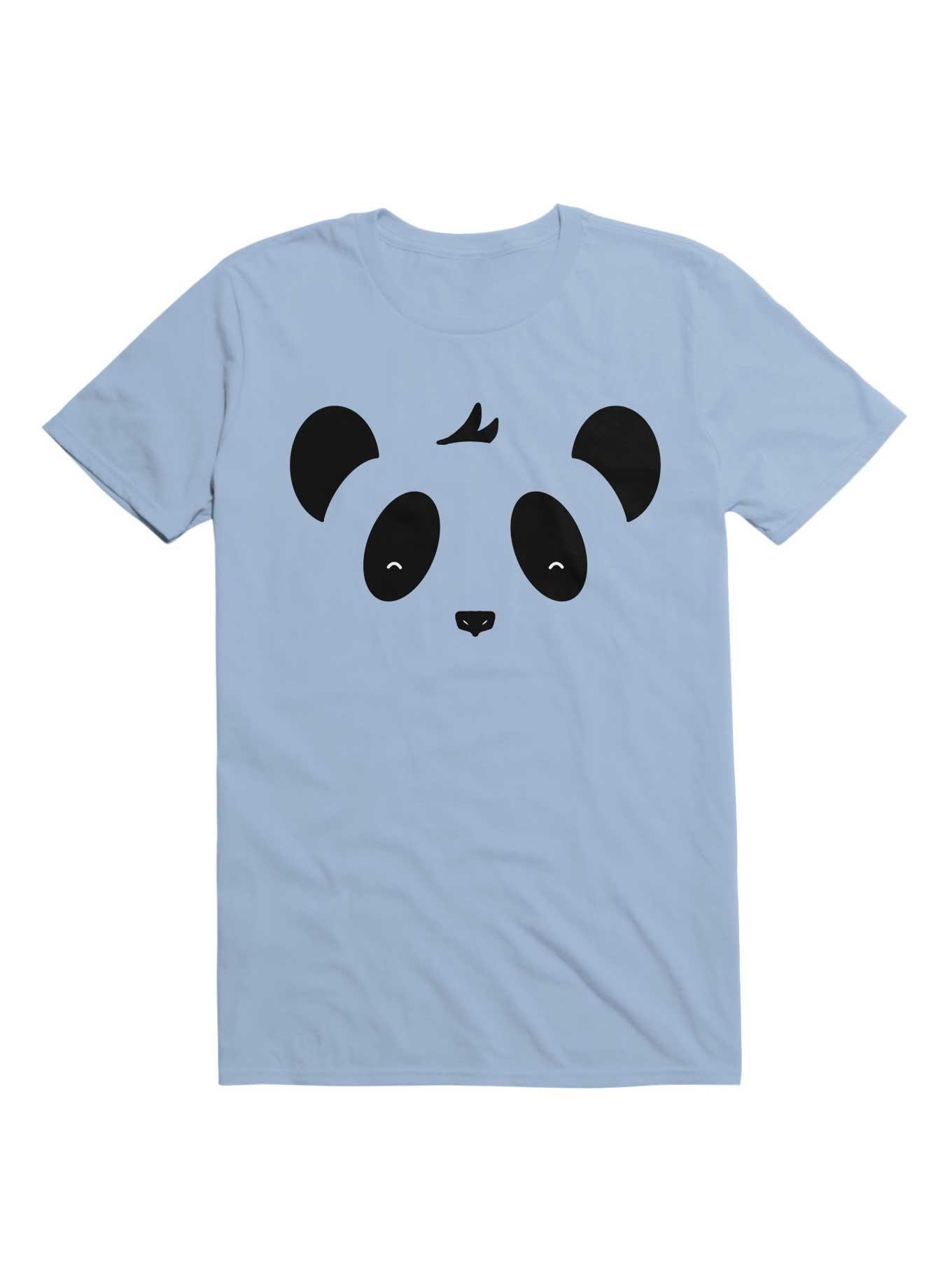 Kawaii Panda Face T-Shirt, , hi-res