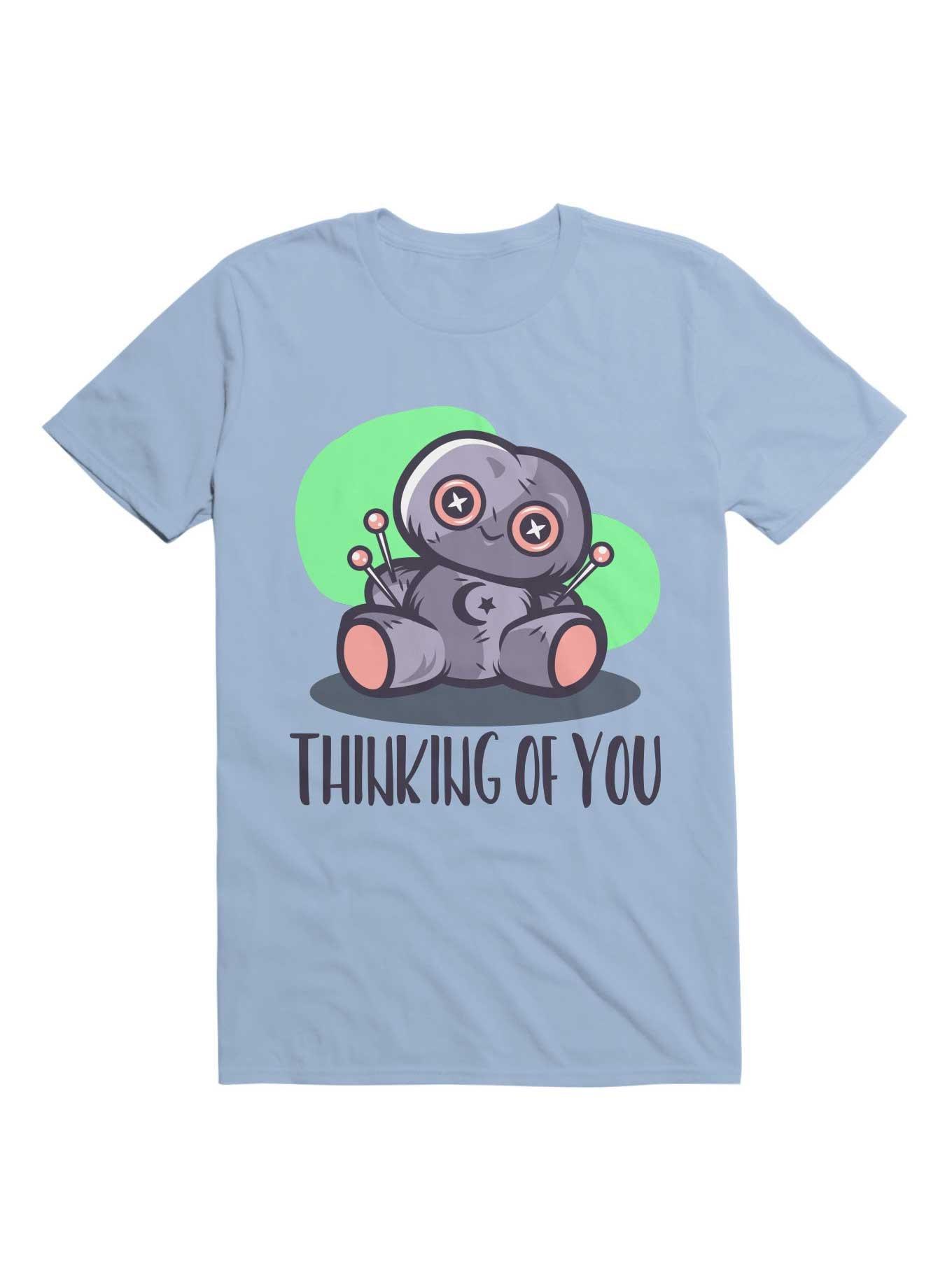 Kawaii Thinking Of You T-Shirt, LIGHT BLUE, hi-res