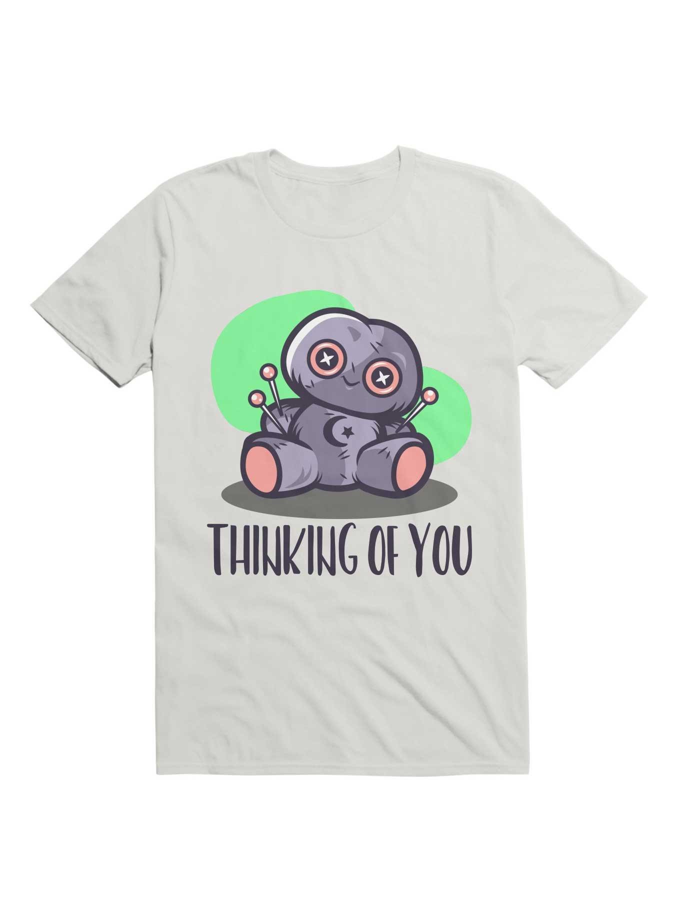 Kawaii Thinking Of You T-Shirt, WHITE, hi-res