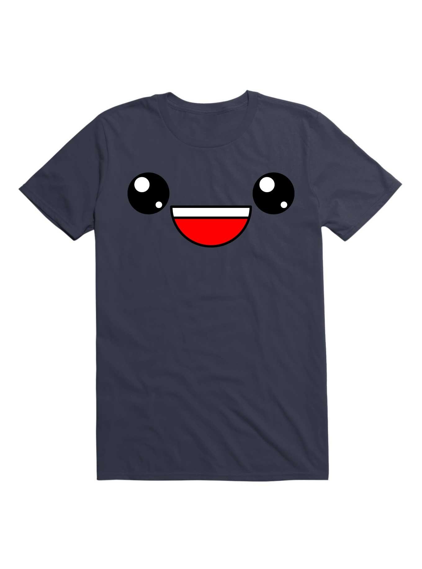 Kawaii This Is My Happy Face T-Shirt, , hi-res