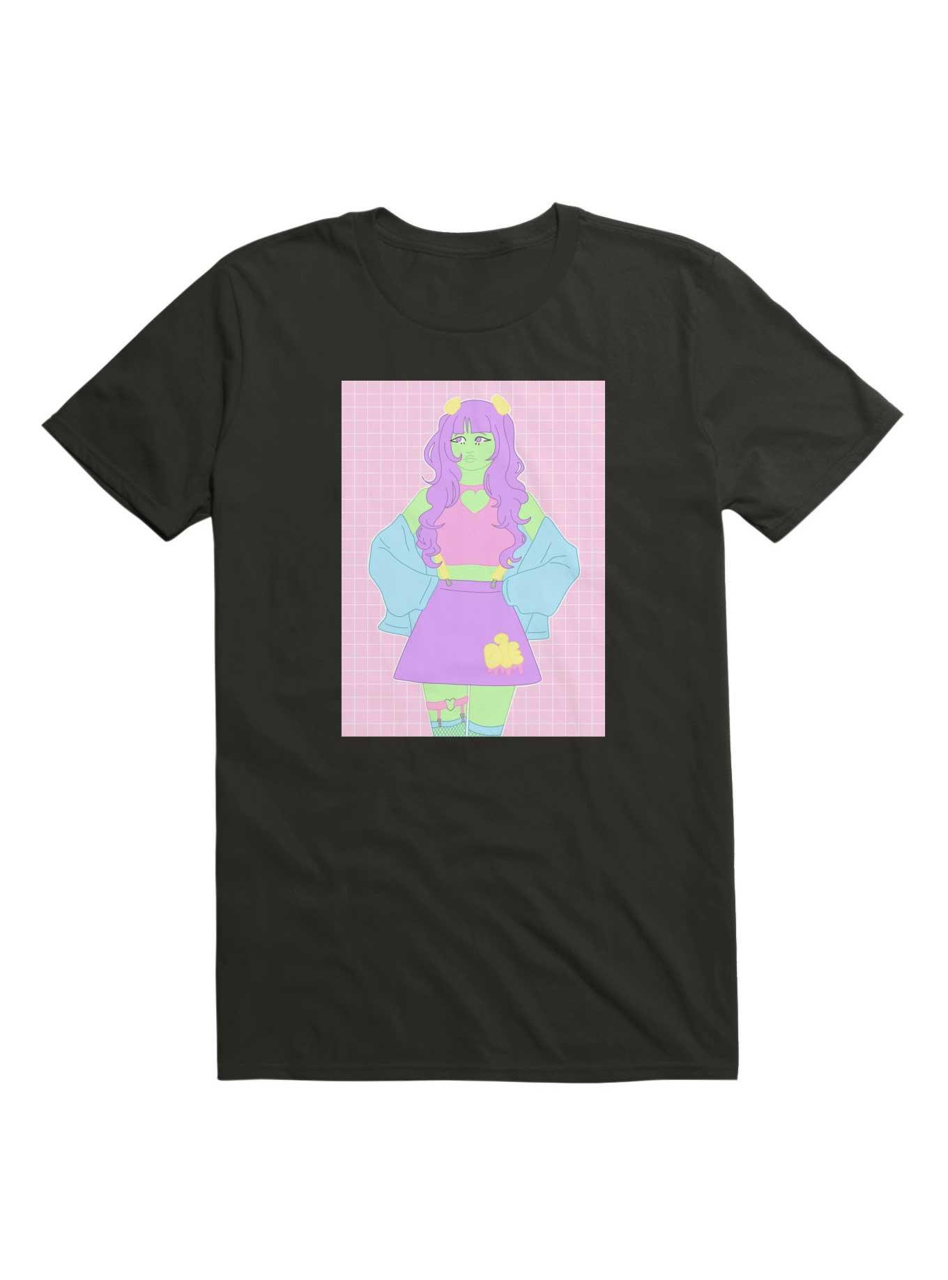 Kawaii Alien T-Shirt, , hi-res