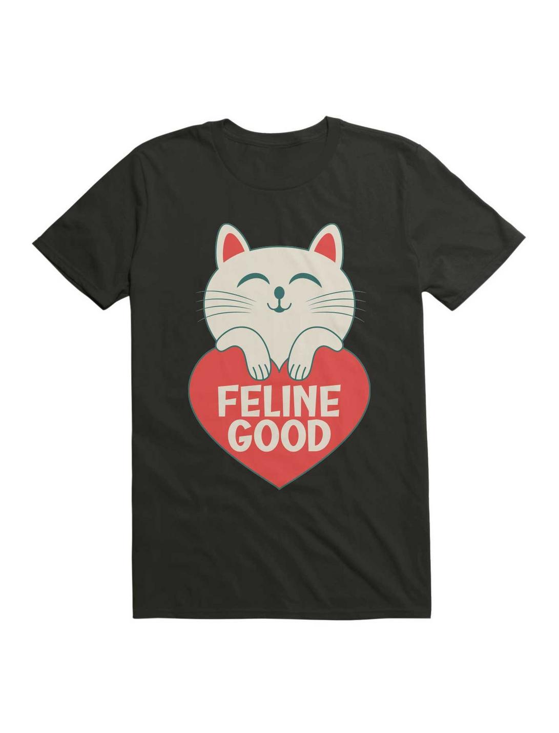 Kawaii Feline Good Cute Cat Kawaii T-Shirt, , hi-res