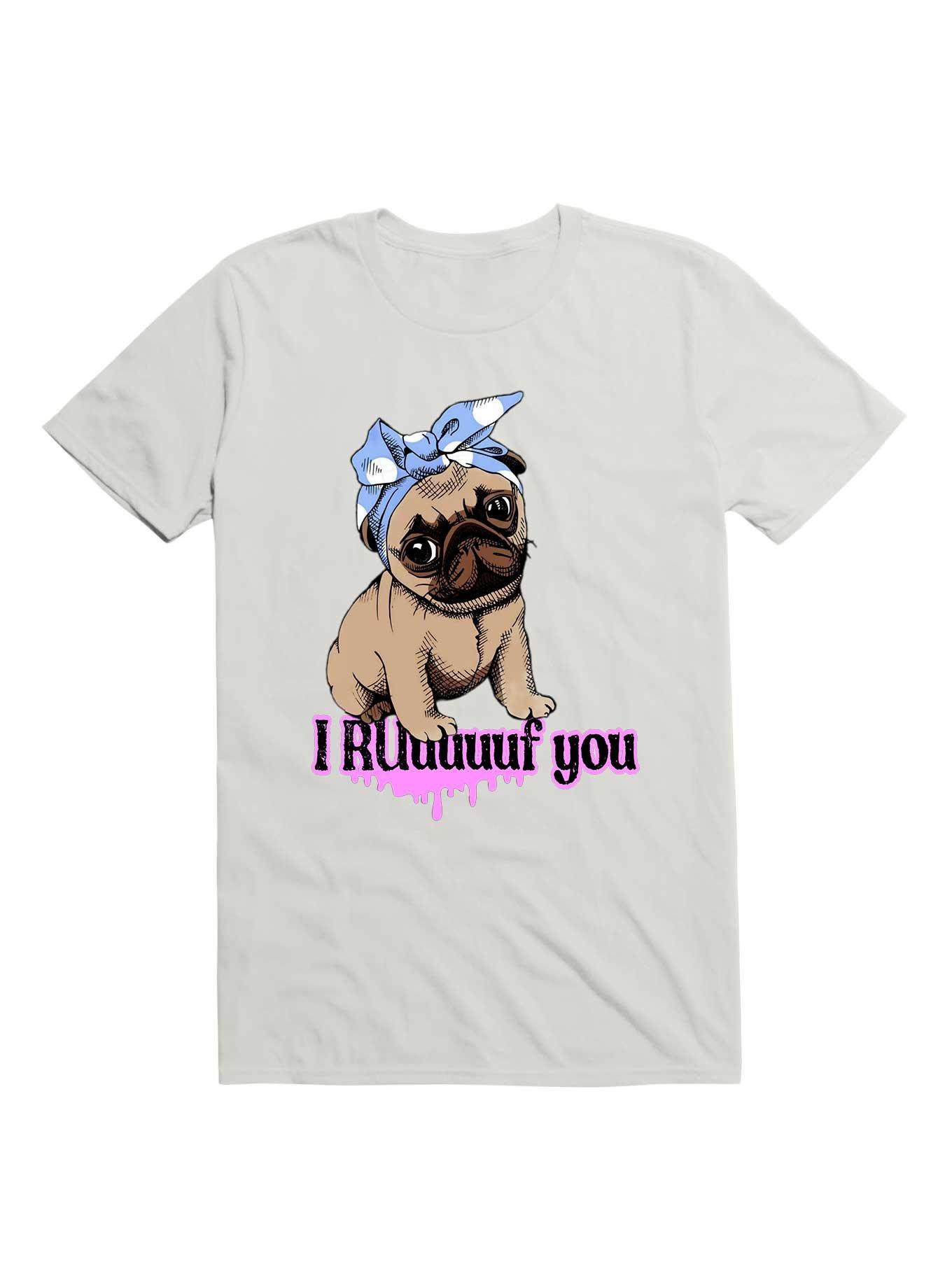 Kawaii I Ruuuuuuf You T-Shirt, , hi-res