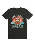 Kawaii Not Today, Satan Kawaii Yoga Sloth T-Shirt, , hi-res