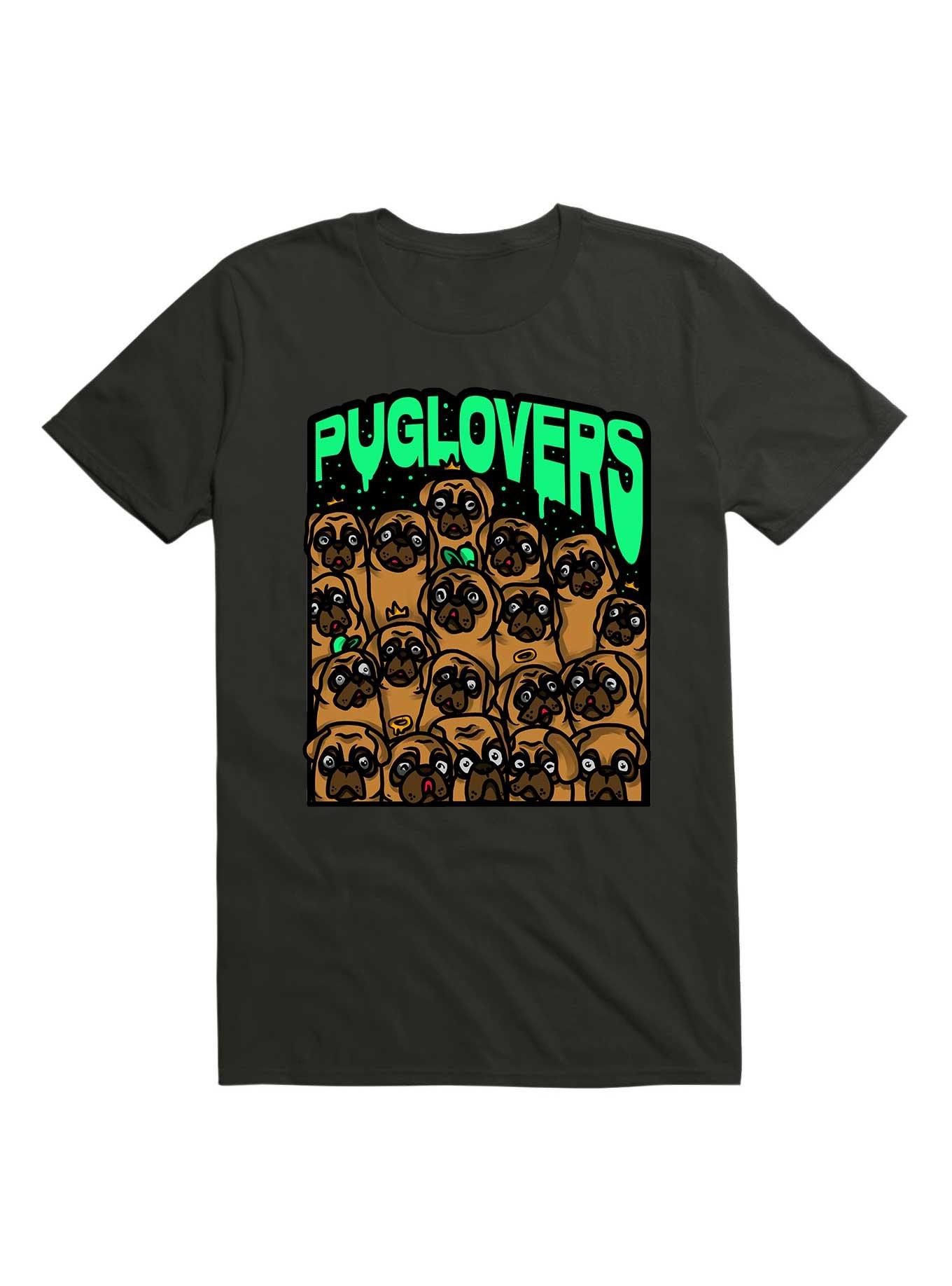 Kawaii Pug Lovers T-Shirt, , hi-res