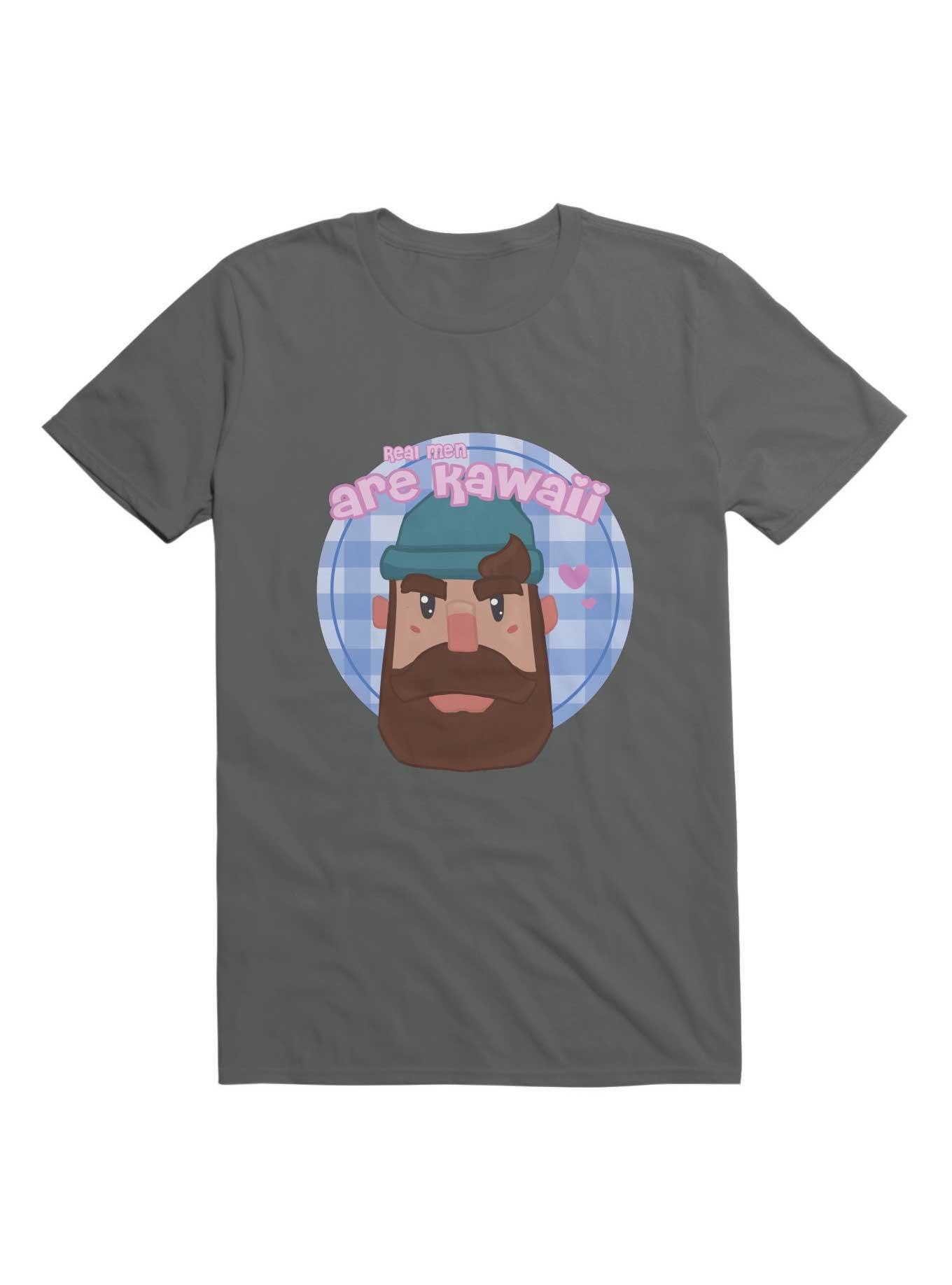 Kawaii Shirt T-Shirt, CHARCOAL, hi-res