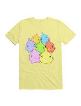 Kawaii Balloon Lumpfishies T-Shirt, , hi-res