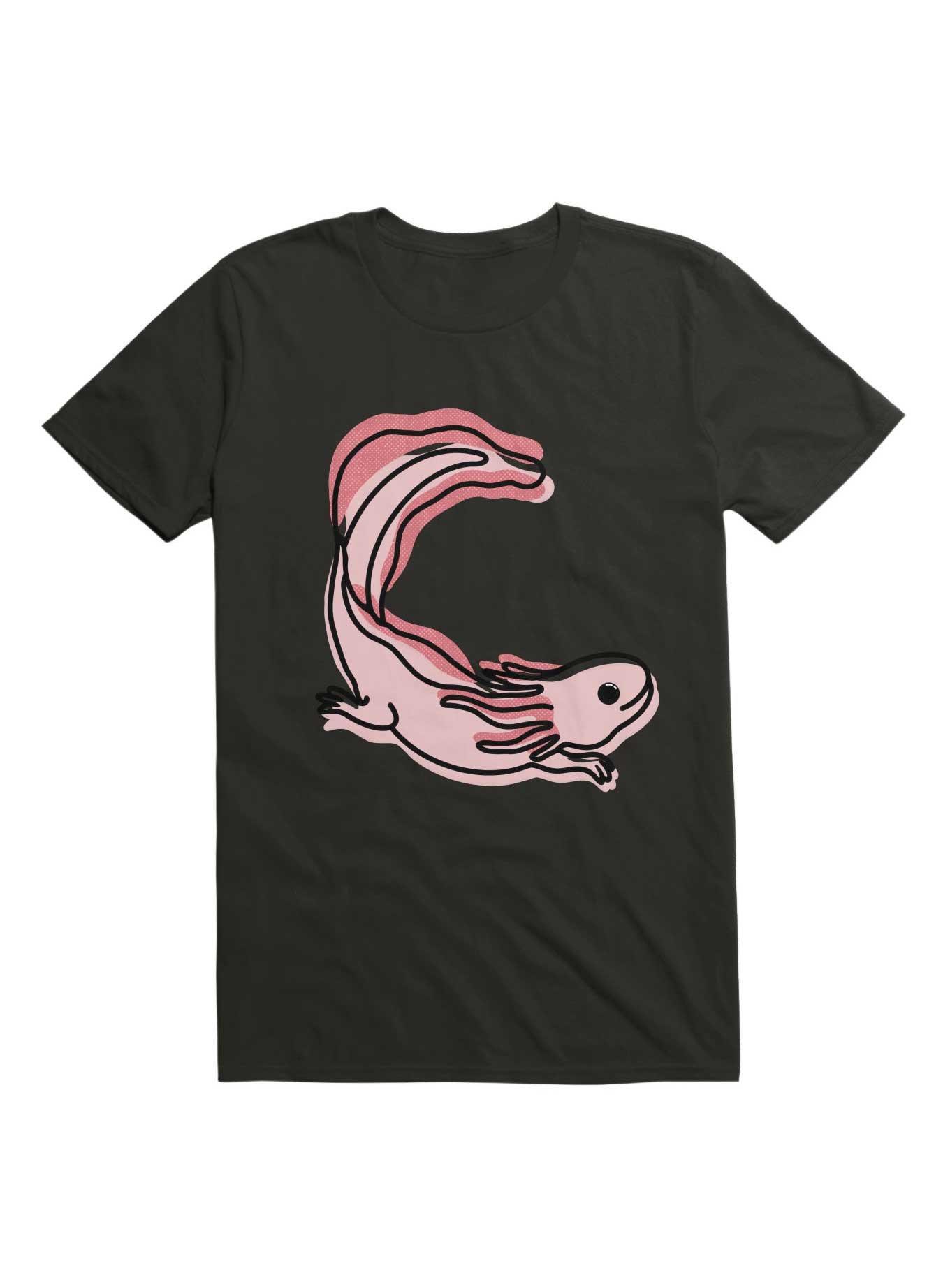 Kawaii Cute Axolotl T-Shirt, , hi-res