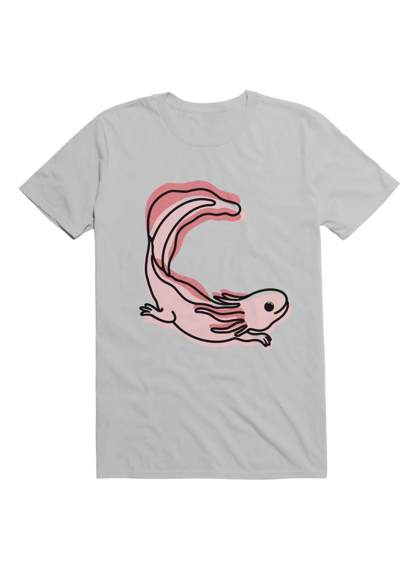 Kawaii Cute Axolotl T-Shirt, , hi-res