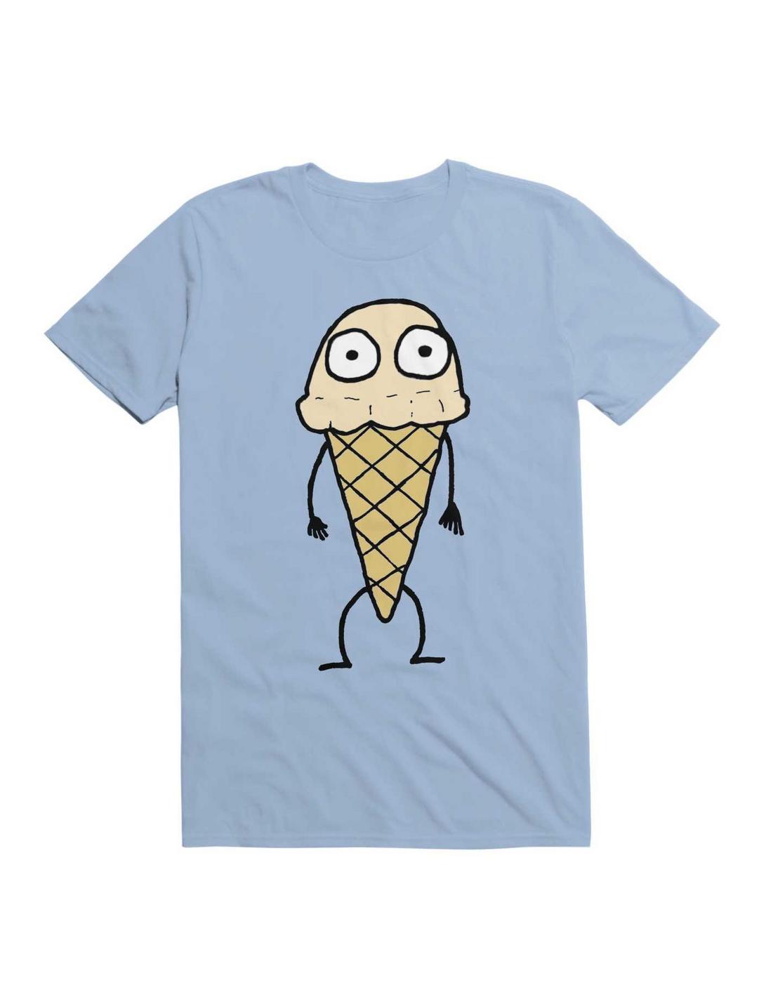 Kawaii Existential Ice Cream T-Shirt, , hi-res