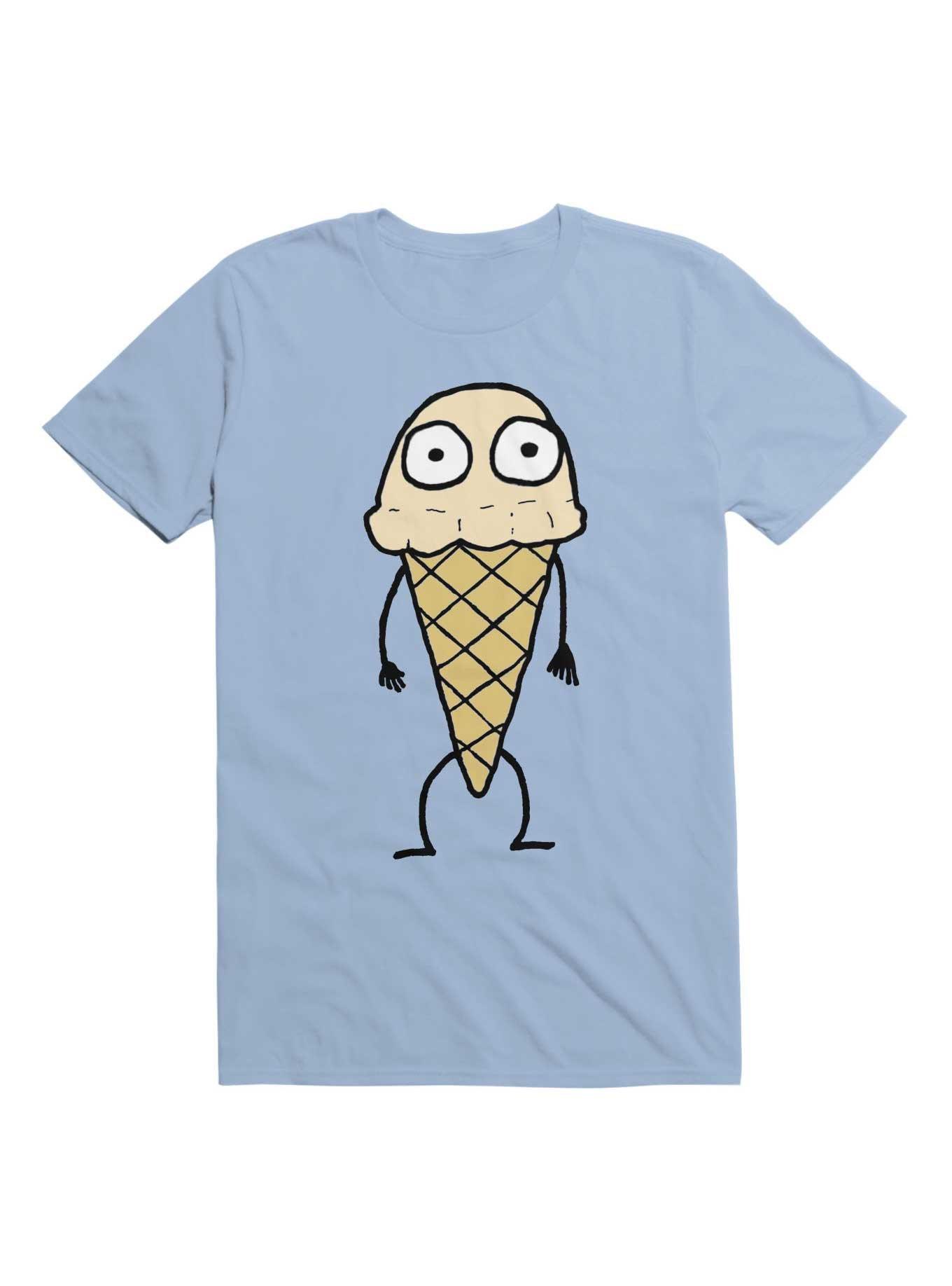 Kawaii Existential Ice Cream T-Shirt, , hi-res