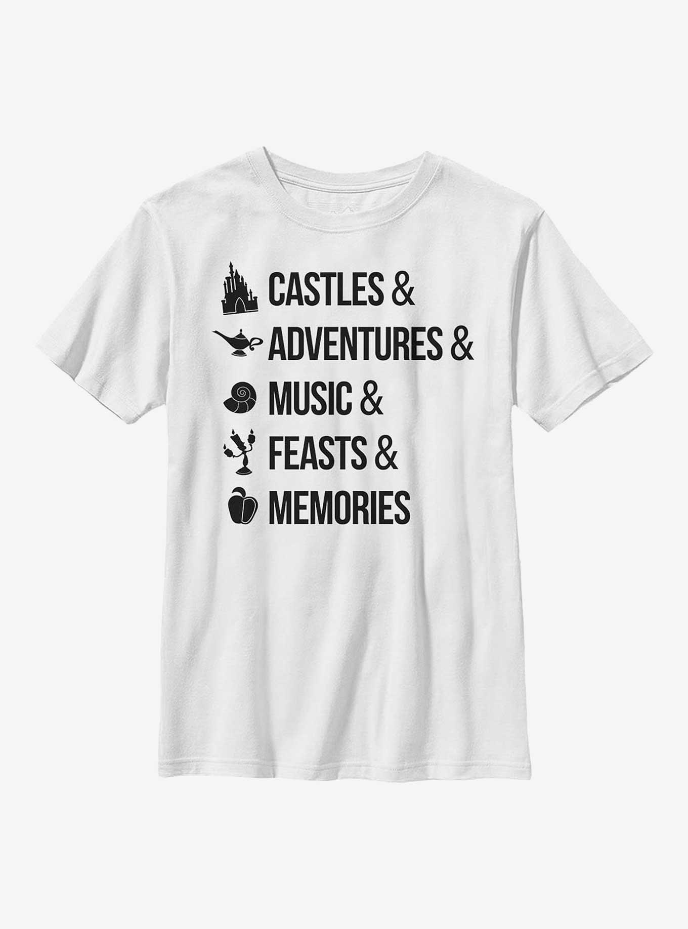 Disney Just Disney Things Youth T-Shirt, WHITE, hi-res