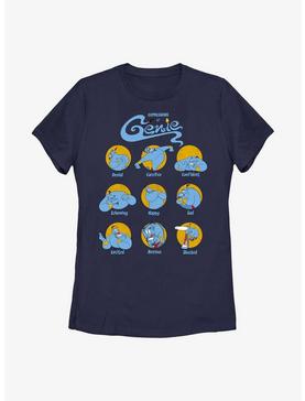 Disney Aladdin Expressions Of Genie Womens T-Shirt, , hi-res