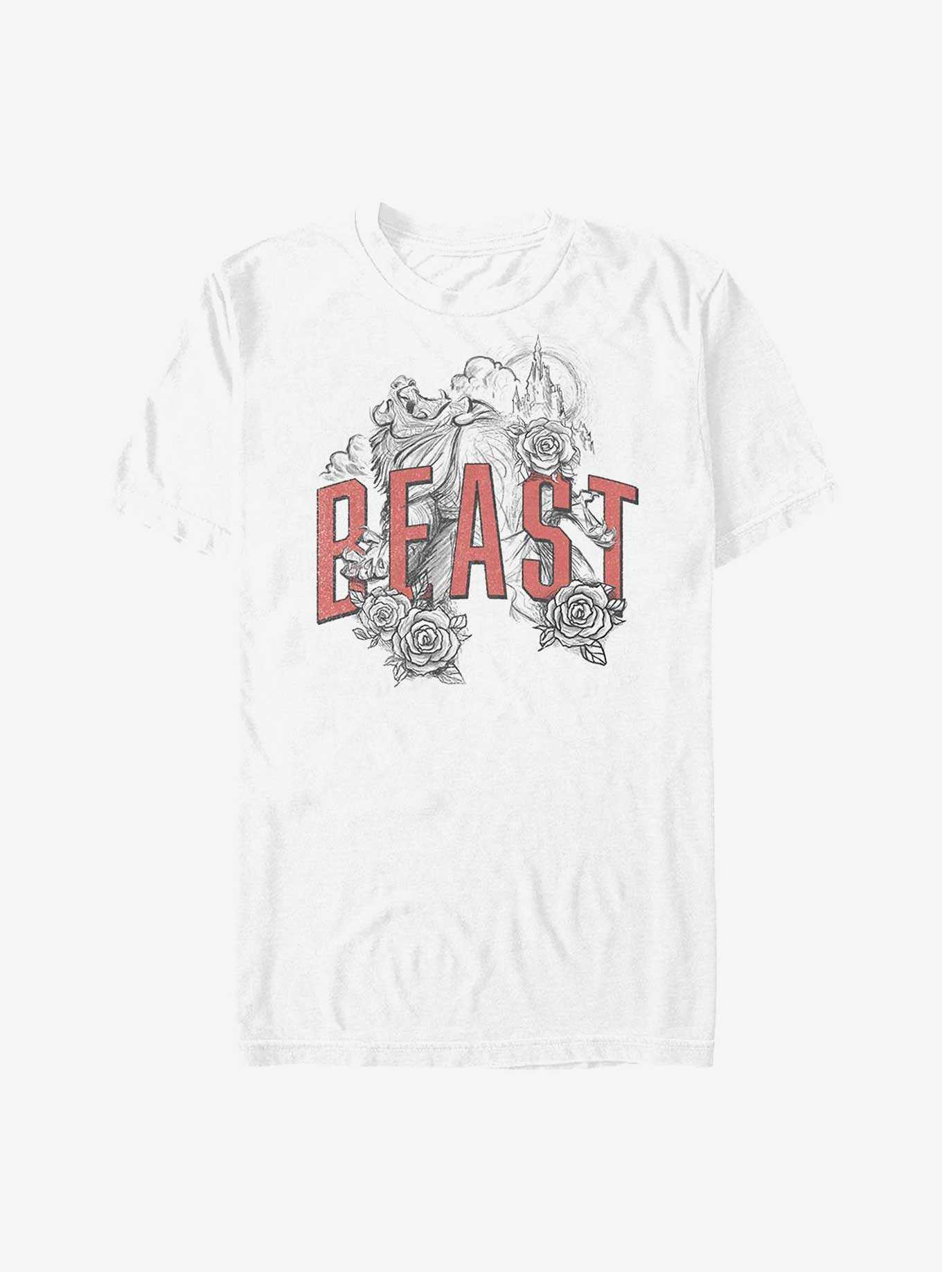 Disney Beauty And The Beast Beast Sketch T-Shirt, , hi-res