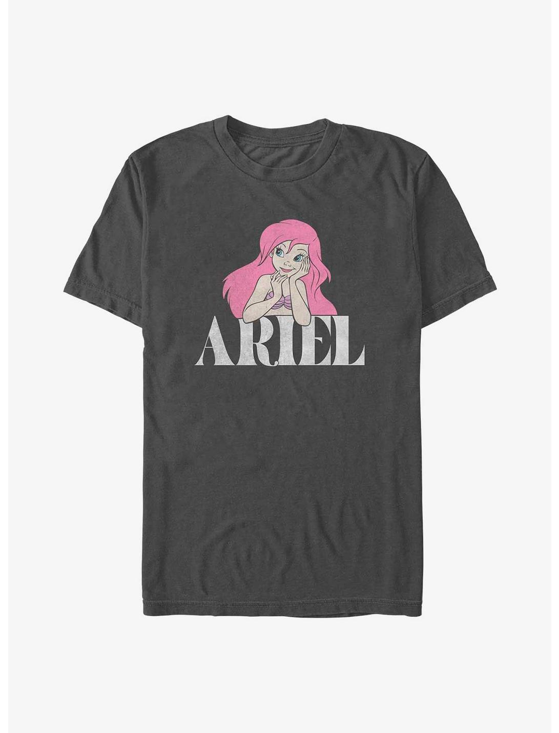 Disney The Little Mermaid Ariel T-Shirt, CHARCOAL, hi-res