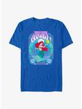 Disney The Little Mermaid Ariel Retro T-Shirt, ROYAL, hi-res
