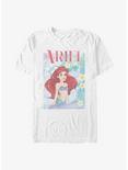Disney The Little Mermaid Ariel Poster T-Shirt, WHITE, hi-res