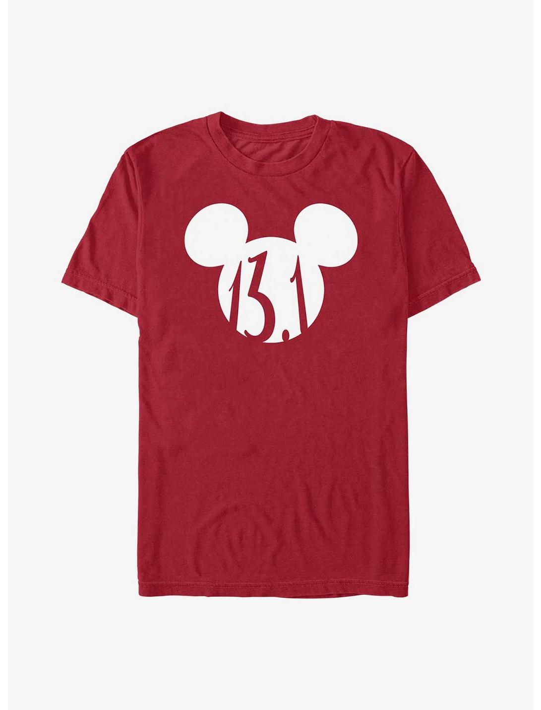 Disney Mickey Mouse Ears Half Marathon T-Shirt, CARDINAL, hi-res