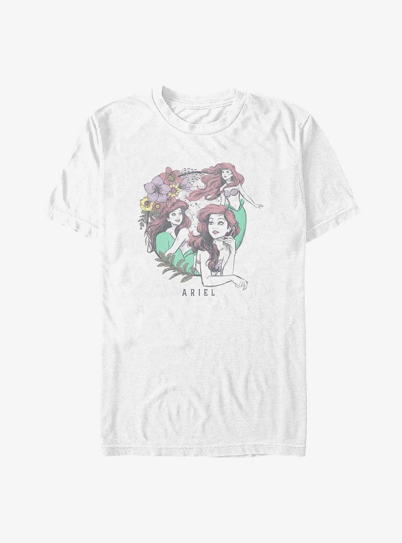 Disney The Little Mermaid Astral Ariel T-Shirt, WHITE, hi-res