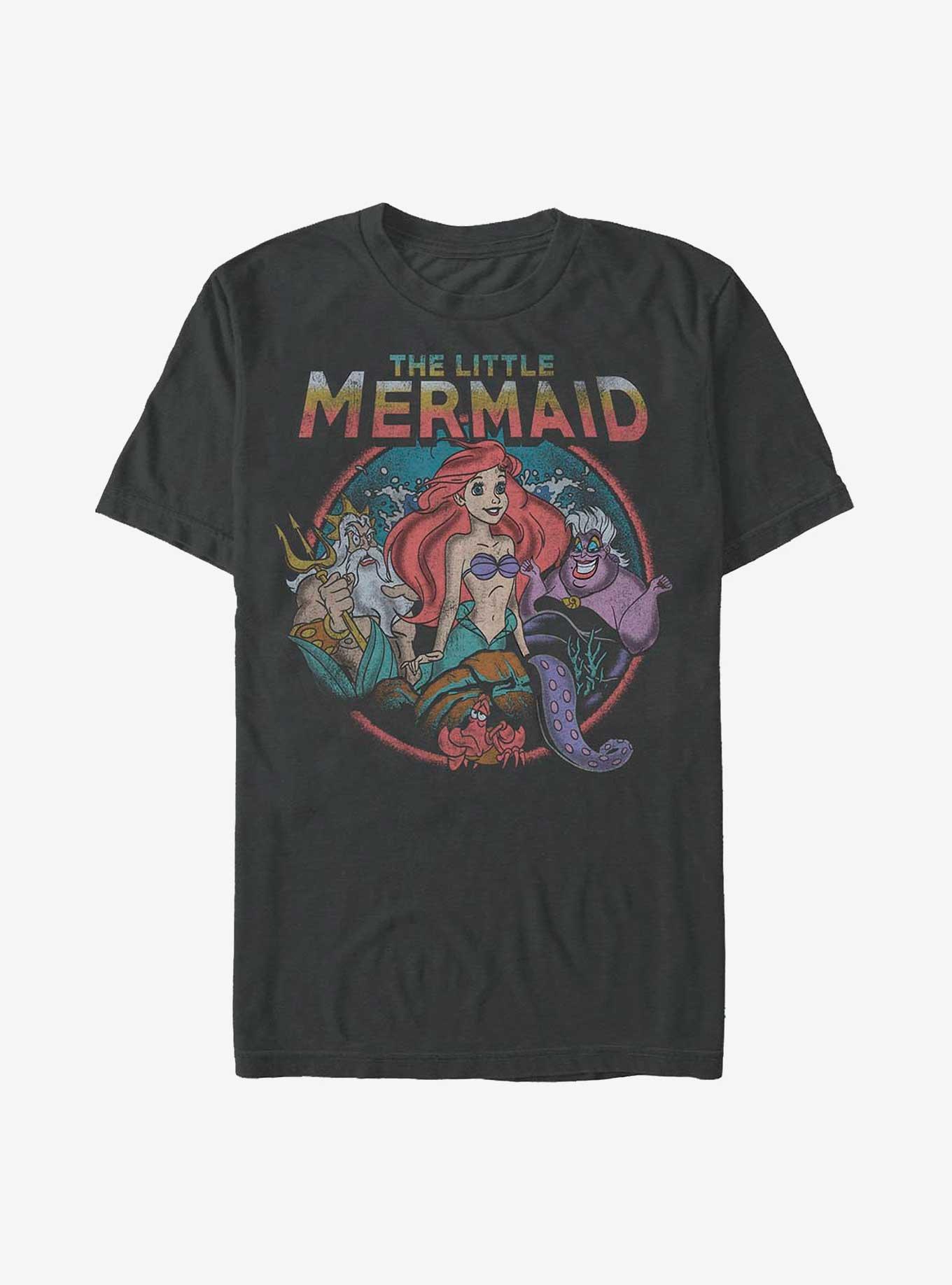 Disney The Little Mermaid Mermaid Crew T-Shirt, , hi-res